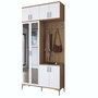 Hanah Home Soporte de Entrada EA153 - 4633 Nogal y Blanco